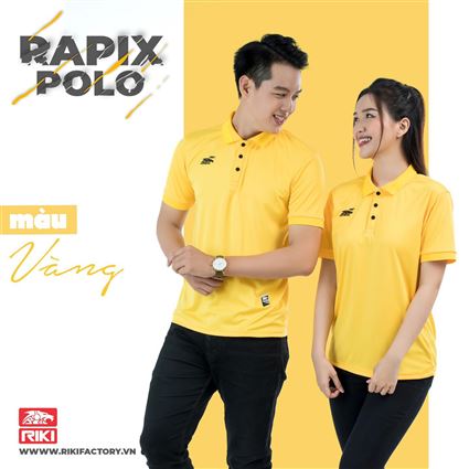 Áo Polo Riki Rapix Vàng